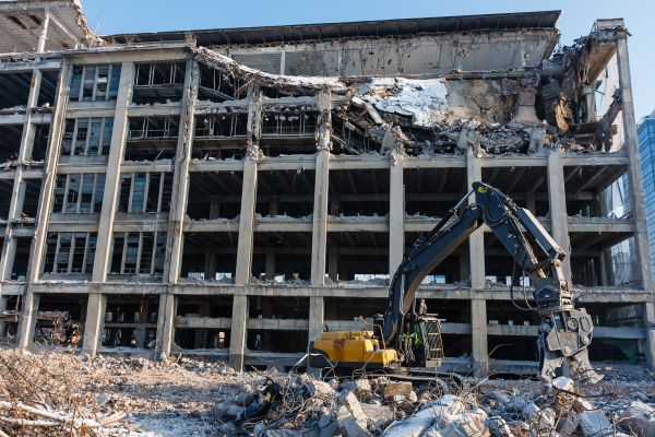 Commercial Building Demolition in Findlay