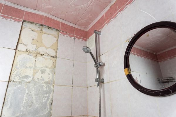 Shower Tile Removal